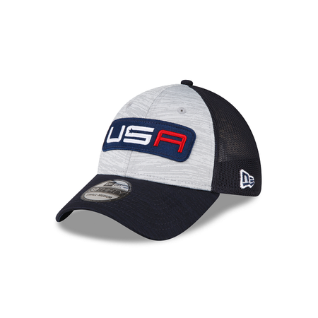 2023 Ryder Cup Team USA Gray 39THIRTY Stretch Fit Hat