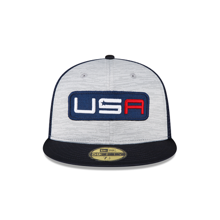 2023 Ryder Cup Team USA Gray 59FIFTY Fitted Hat