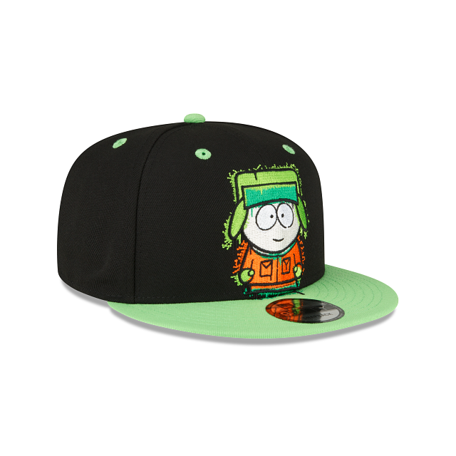 South Park Kyle 9FIFTY Snapback Hat, Black, by New Era