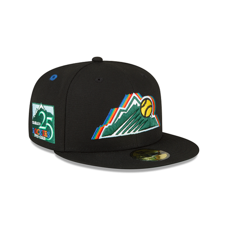 Colorado Rockies Multicolored Logo 59FIFTY Fitted Hat
