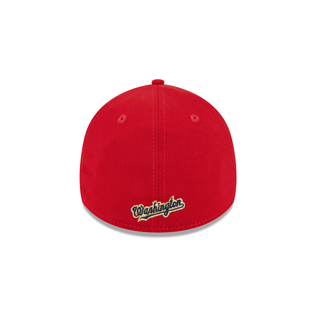 Washington Nationals Red Independence Day 59FIFTY Fitted Hat
