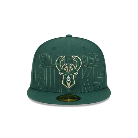 Milwaukee Bucks NBA Authentics 2023 Draft 59FIFTY Fitted Hat