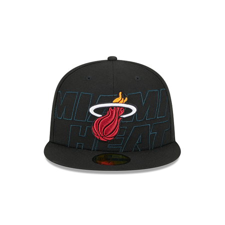 Miami Heat NBA Authentics 2023 Draft 59FIFTY Fitted Hat