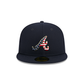 Atlanta Braves Independence Day 2023 Kids 59FIFTY Fitted Hat