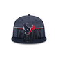 Houston Texans 2023 Training 9FIFTY Snapback Hat