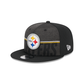 Pittsburgh Steelers 2023 Training 9FIFTY Snapback Hat