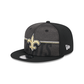 New Orleans Saints 2023 Training 9FIFTY Snapback Hat