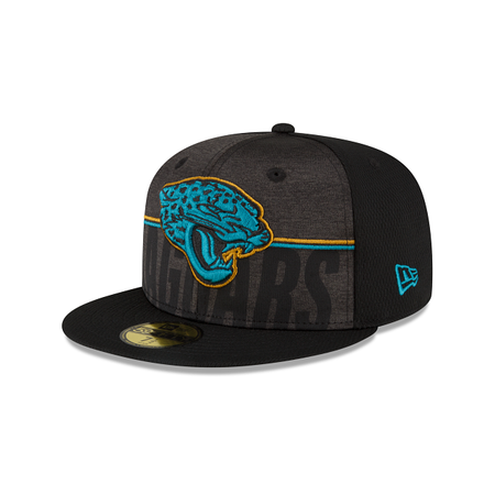 Jacksonville Jaguars 2023 Training Black 59FIFTY Fitted Hat