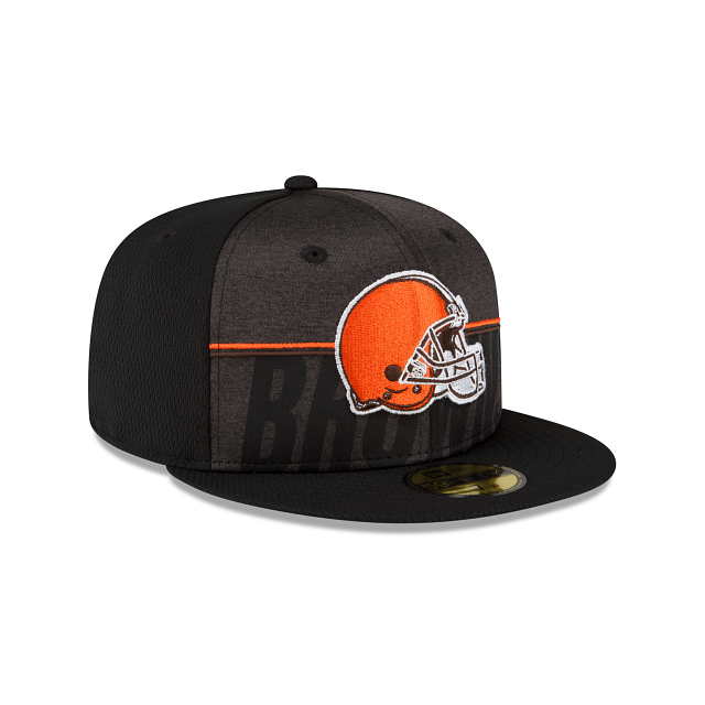 Cleveland Browns 2023 Training Black 59FIFTY Fitted Hat – New Era Cap