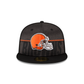Cleveland Browns 2023 Training Black 59FIFTY Fitted Hat