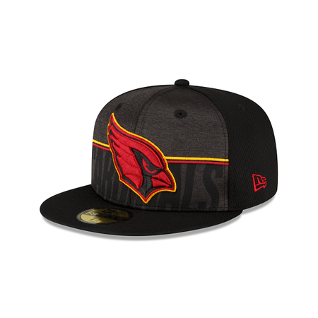 Arizona Cardinals 2023 Training Black 59FIFTY Fitted Hat