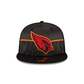 Arizona Cardinals 2023 Training Black 59FIFTY Fitted