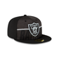 Las Vegas Raiders 2023 Training Black 59FIFTY Fitted Hat