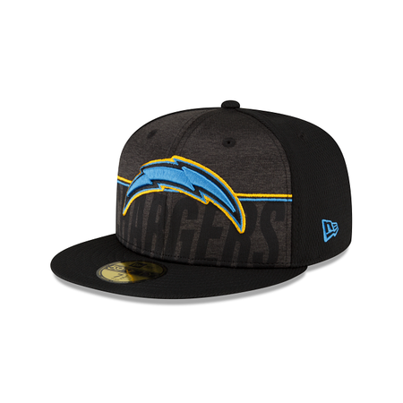 Los Angeles Chargers 2023 Training Black 59FIFTY Fitted Hat