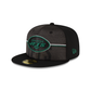 New York Jets 2023 Training Black 59FIFTY Fitted Hat