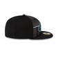 Philadelphia Eagles 2023 Training Black 59FIFTY Fitted Hat