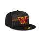 Washington Commanders 2023 Training Black 59FIFTY Fitted
