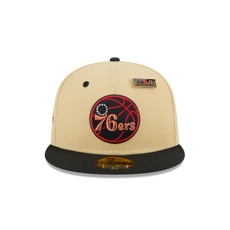Philadelphia 76ers Tan 59FIFTY Fitted Hat