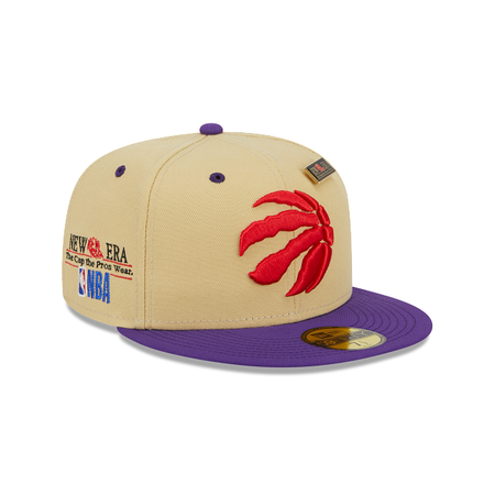 Toronto Raptors Tan 59FIFTY Fitted Hat