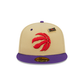 Toronto Raptors Tan 59FIFTY Fitted Hat