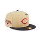 Cincinnati Reds Pinstripe 59FIFTY Fitted Hat