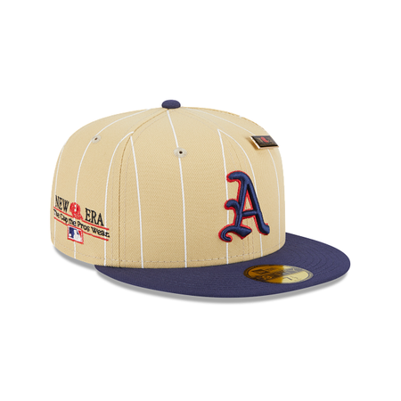 Philadelphia Athletics Pinstripe 59FIFTY Fitted Hat