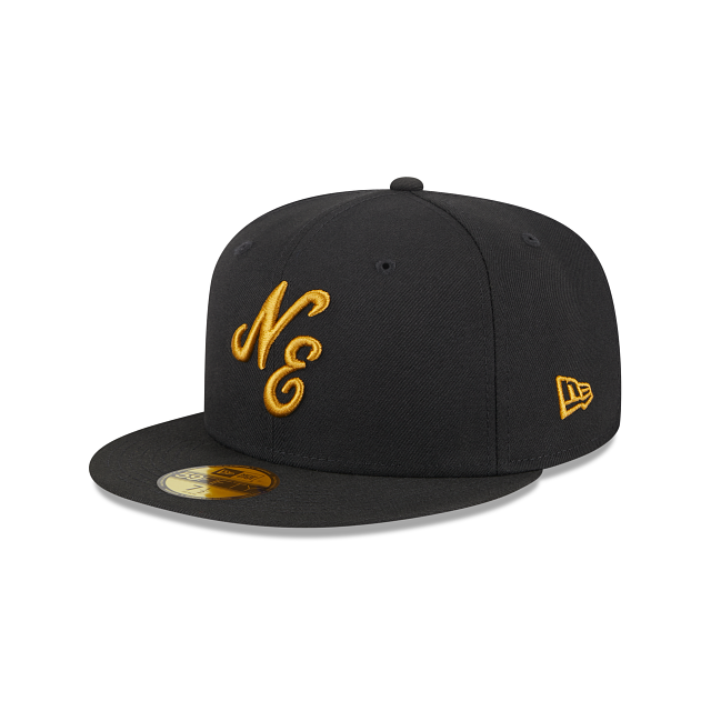 New Era Cap 100th Anniversary 59FIFTY Fitted Hat, Black - Size: 7 1/2, by New Era