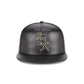 Chicago White Sox Leather 59FIFTY Fitted Hat