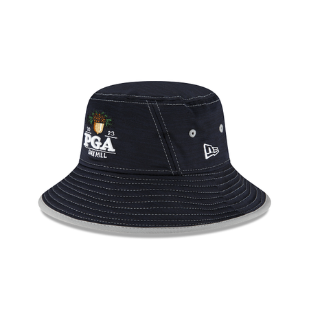 2023 PGA Championship Oak Hill Blue Stretch Bucket Hat