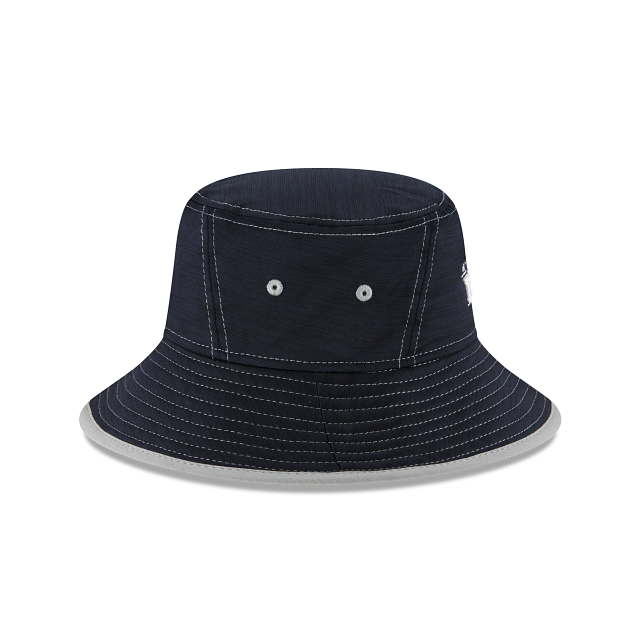 2023 Pga Championship Oak Hill Blue Stretch Bucket Hat, by New Era