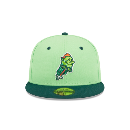 Hartford Yard Goats Theme Night Green 59FIFTY Fitted Hat