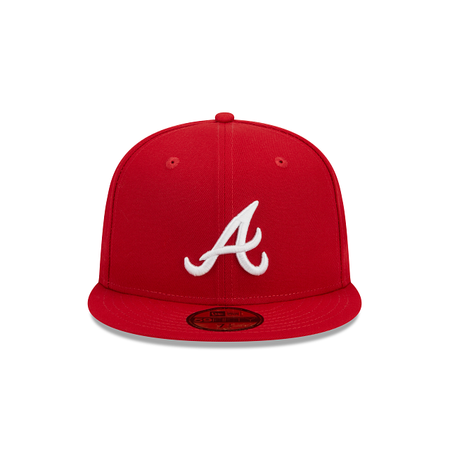 Atlanta Braves Red 59FIFTY Fitted Hat
