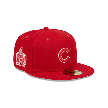 Chicago Cubs Red 59FIFTY Fitted Hat