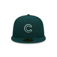Chicago Cubs Green 59FIFTY Fitted Hat