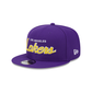 Los Angeles Lakers Script 9FIFTY Snapback Hat
