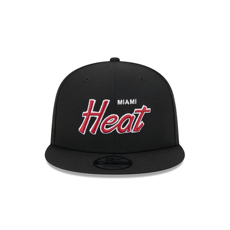 Miami Heat Script 9FIFTY Snapback Hat