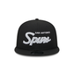 San Antonio Spurs Script 9FIFTY Snapback Hat