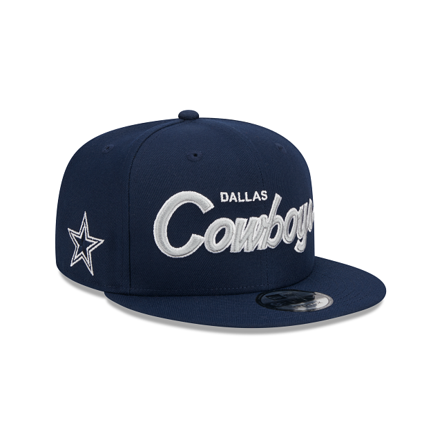 Dallas Cowboys Script 9FIFTY Snapback Hat – New Era Cap