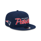 New England Patriots Script 9FIFTY Snapback Hat