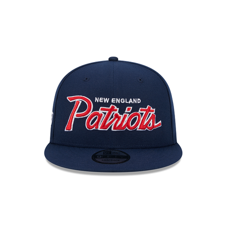 New England Patriots Script 9FIFTY Snapback Hat