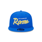 Los Angeles Rams Script 9FIFTY Snapback Hat
