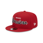 Indiana Hoosiers Script Red 9FIFTY Snapback Hat