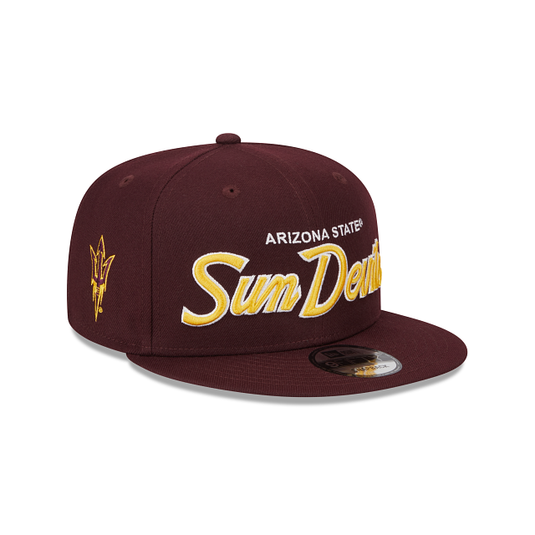 Arizona State Sun Devils Script 9FIFTY Snapback Hat - New Era Cap
