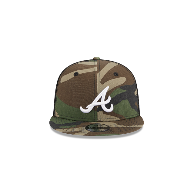 Atlanta Braves Kids Camo 9FIFTY Trucker Snapback Hat – New Era Cap