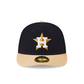 Houston Astros Gold Low Profile 59FIFTY Fitted Hat