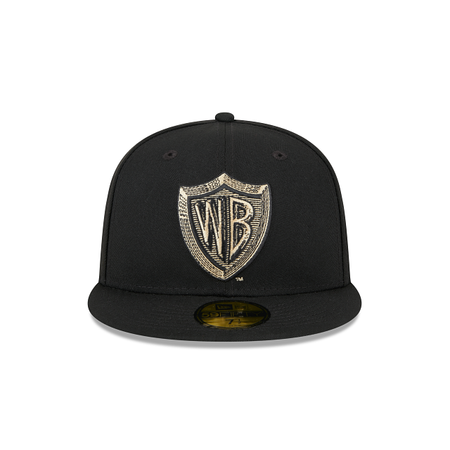 Warner Bros. 100th Anniversary Black 59FIFTY Fitted Hat