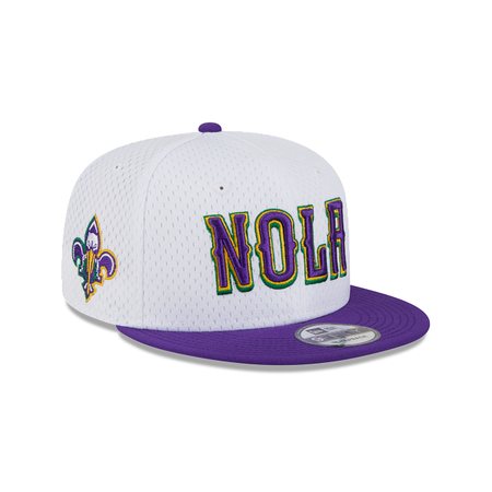 New Orleans Pelicans Mesh Crown 9FIFTY Snapback Hat