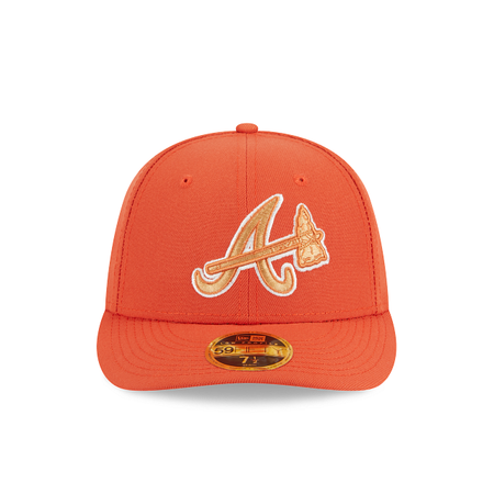Atlanta Braves Green Collection Low Profile 59FIFTY Fitted Hat