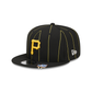 Pittsburgh Pirates Pinstripe Visor Clip 9FIFTY Snapback