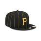 Pittsburgh Pirates Pinstripe Visor Clip 9FIFTY Snapback